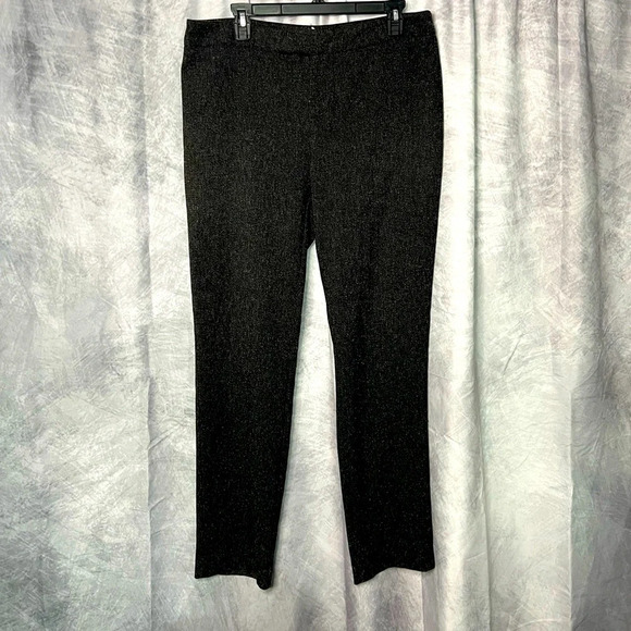 Merona Fit 2 Gray & Black Tweed Dress Pants - size 12 - Picture 1 of 8